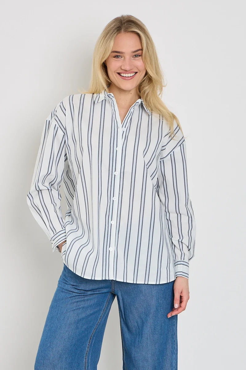 Blouse Fqfina Star Offwhite Navy Blazer 207500