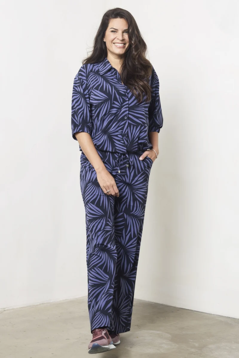 Travel Broek Manou Night Blue 261