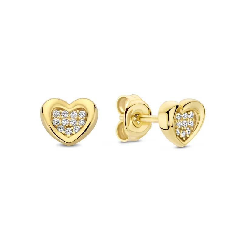 Beloro Jewels Monte Napoleone Gionna 9 Karaat Oorknoppen BO360062
