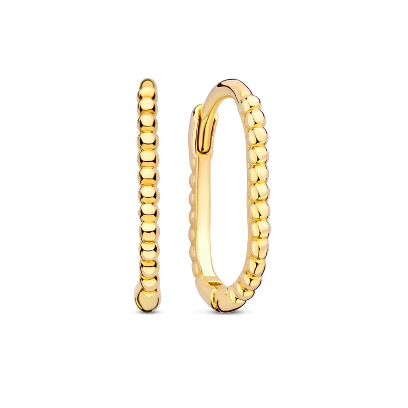 Beloro Jewels La Rinascente Elena 9 karaat oorringen (10.5 mm) BO360070