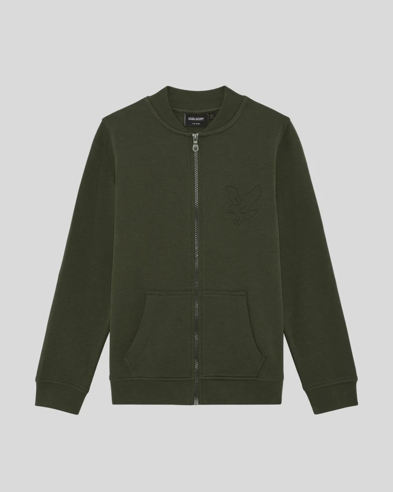 Embossed Eagle Track Jacket