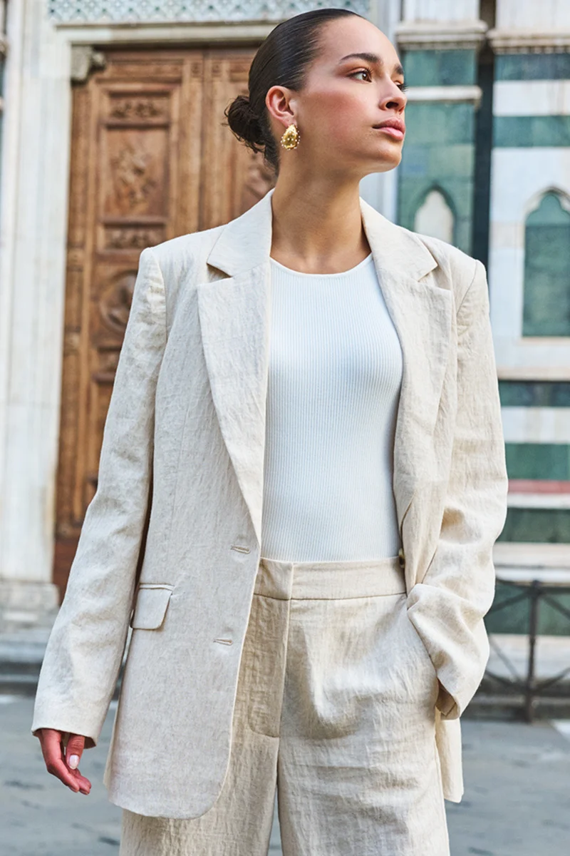 Blazer Linen Natural SP26.17000