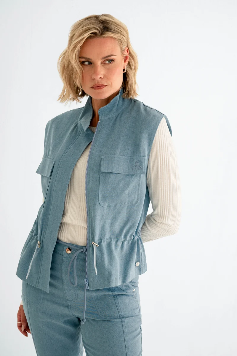 Gilet Steff Jeans Blue