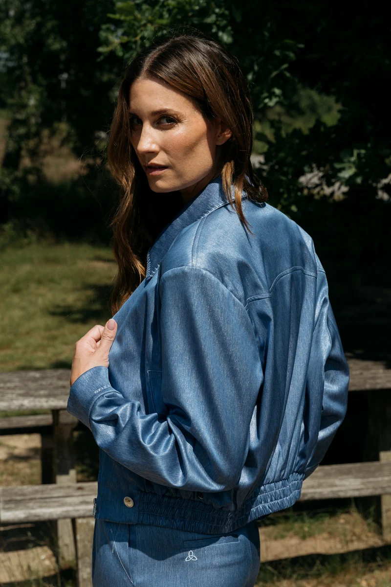 Jacket Soelle Blue Fog