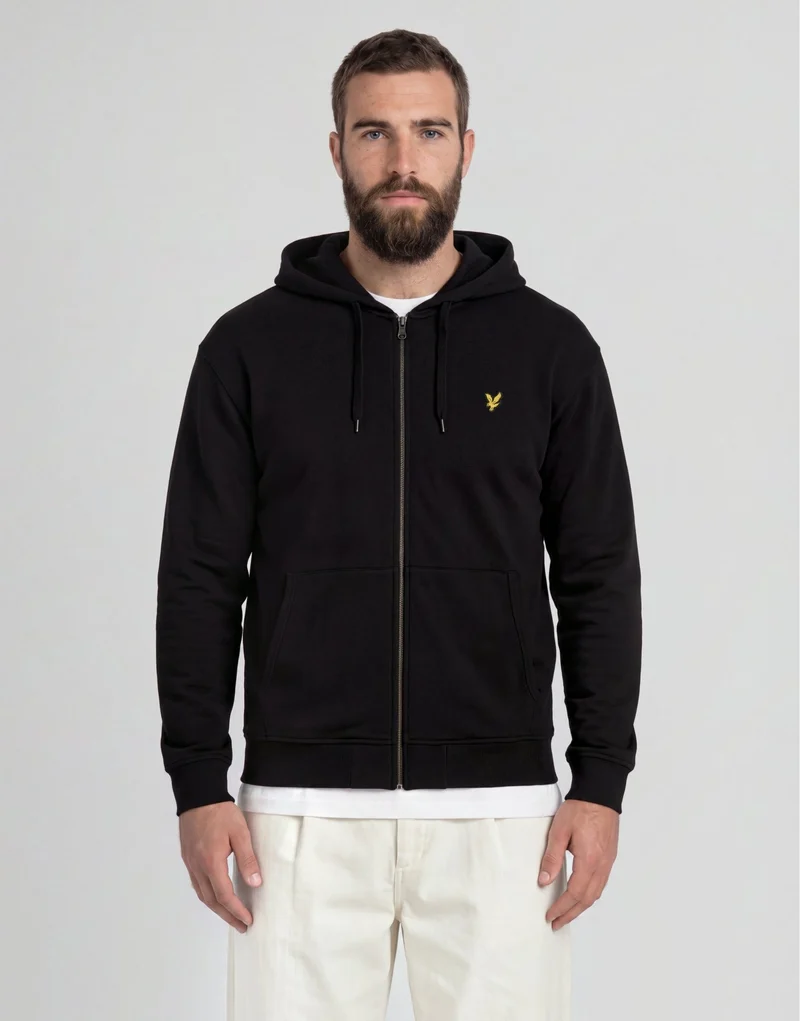 Loopback Cotton Full Zip Hoodie