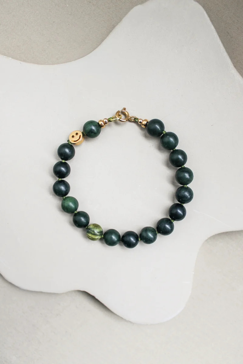 Serpentijn armband 'Emma'