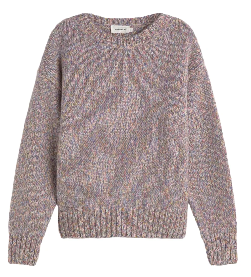 THINKING MU Petra knit multicolor women
