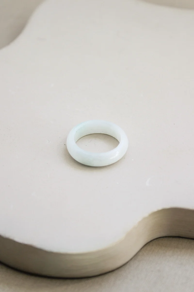 Jade ring 'Giada' (US 7, 17.3mm)