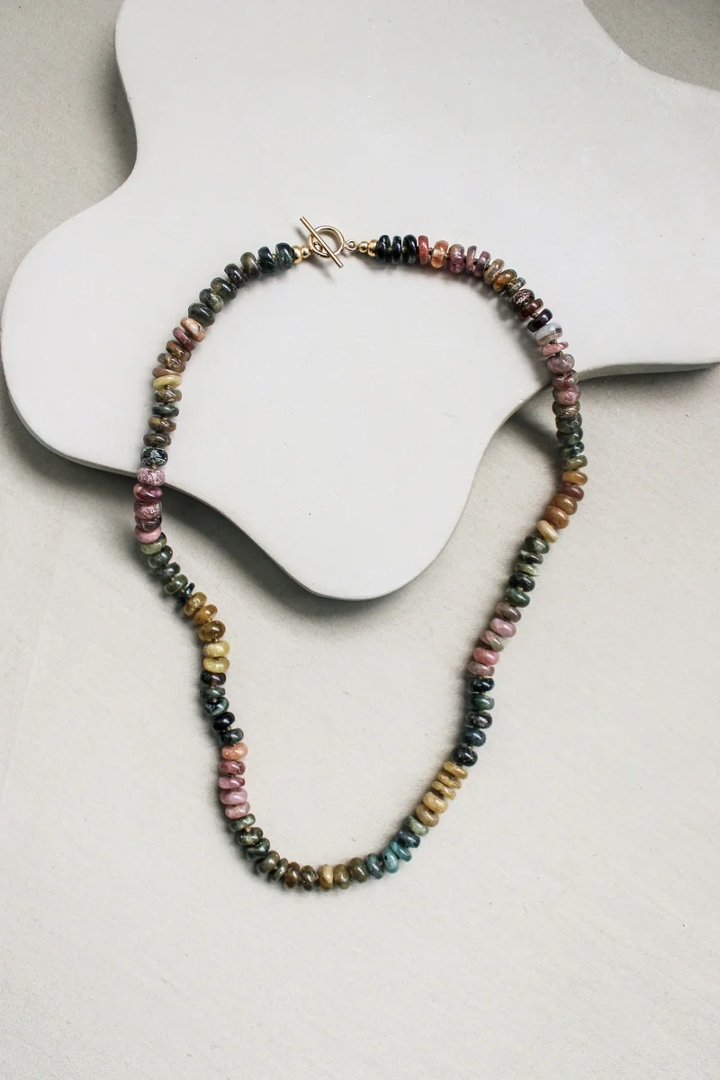 Toermalijn ketting 'Maysa'