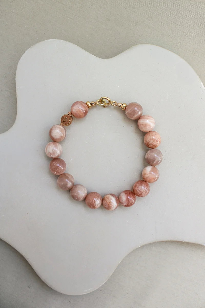 Maansteen armband 'Josie'