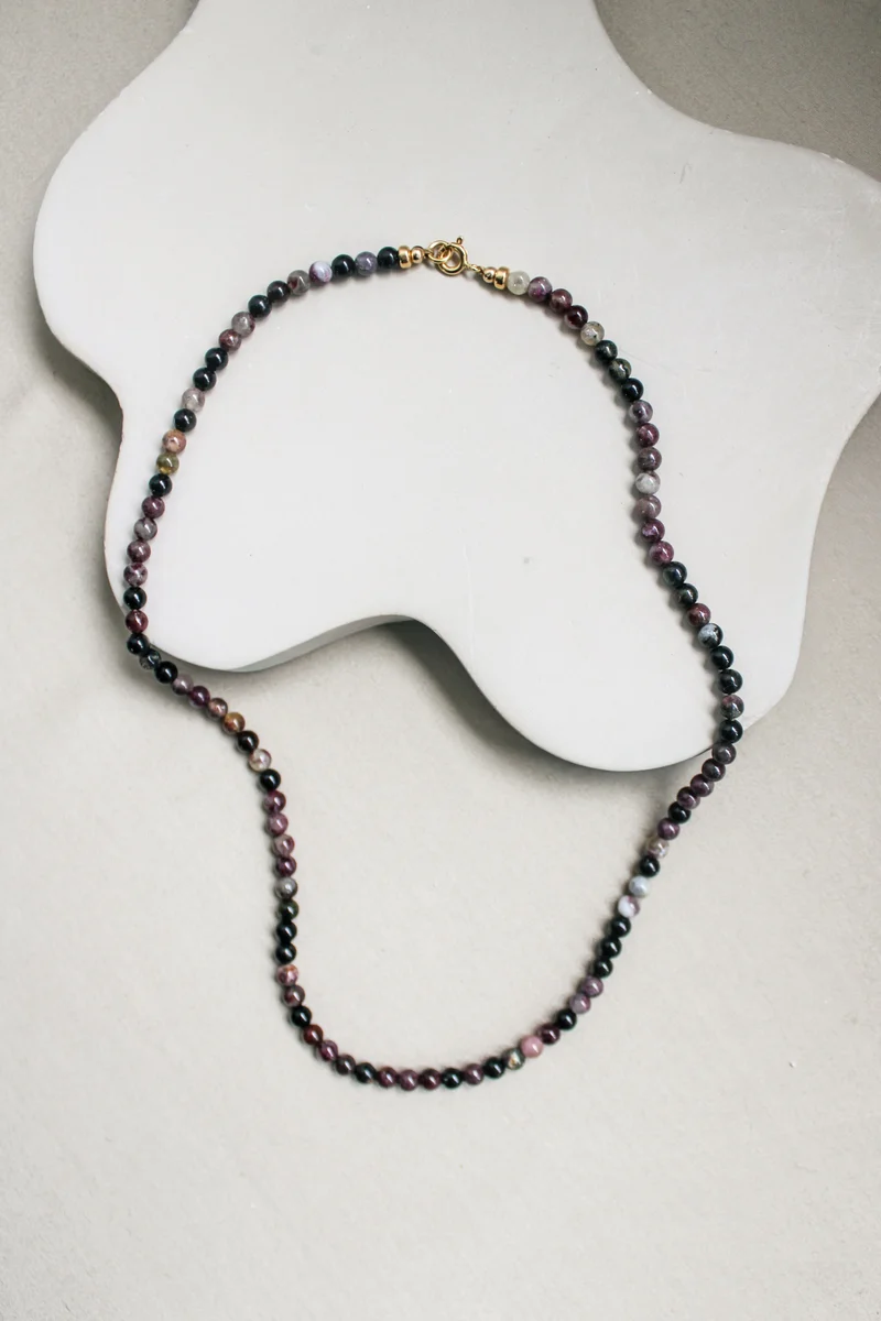 Toermalijn ketting 'Flore'