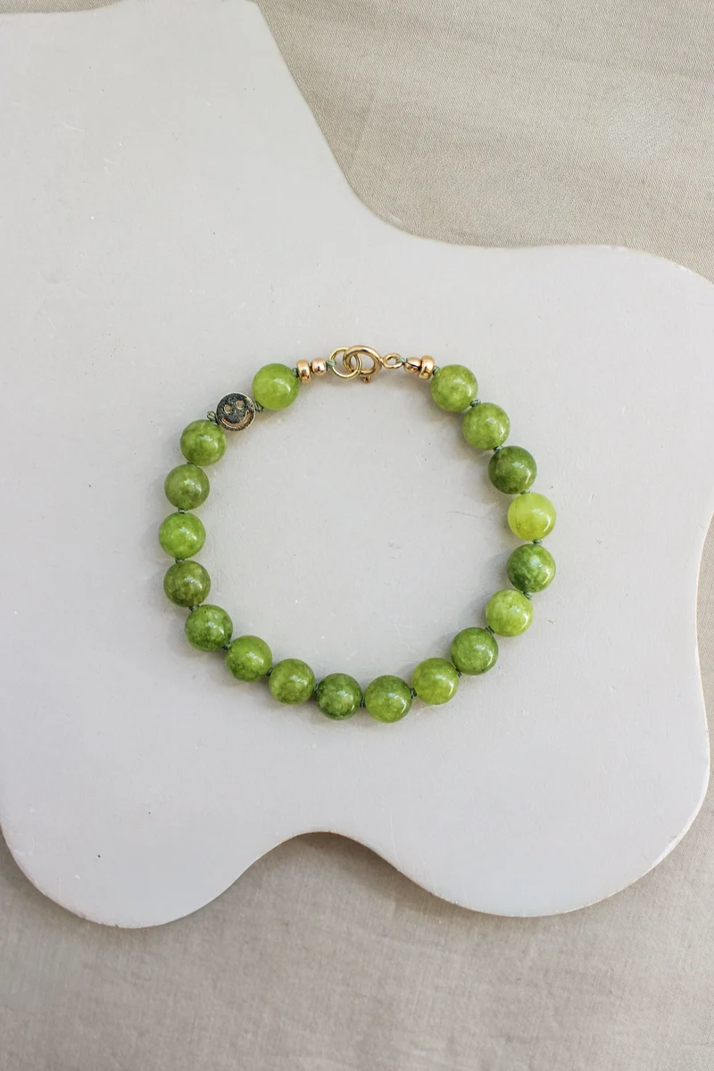 Peridot armband 'Emma'