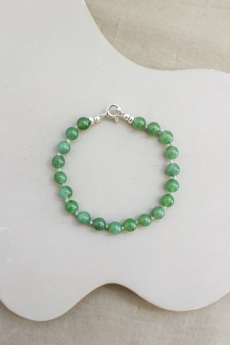 Jade armband 'Inès'
