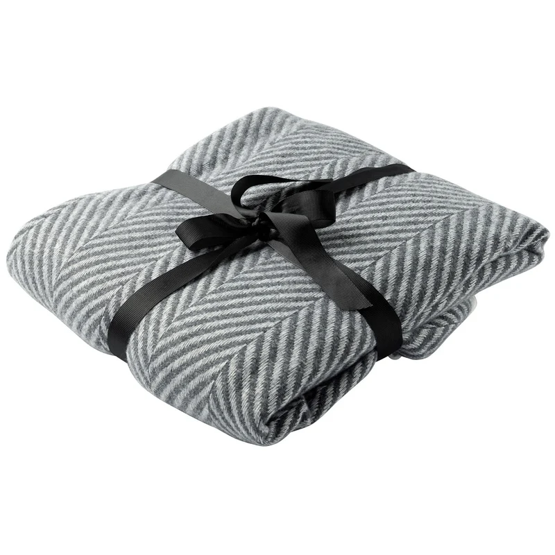 Plaid Josefien Charcoal Gray 180x140cm