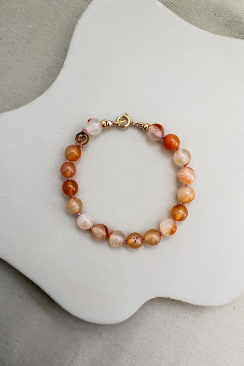 Carneool armband 'Emma'