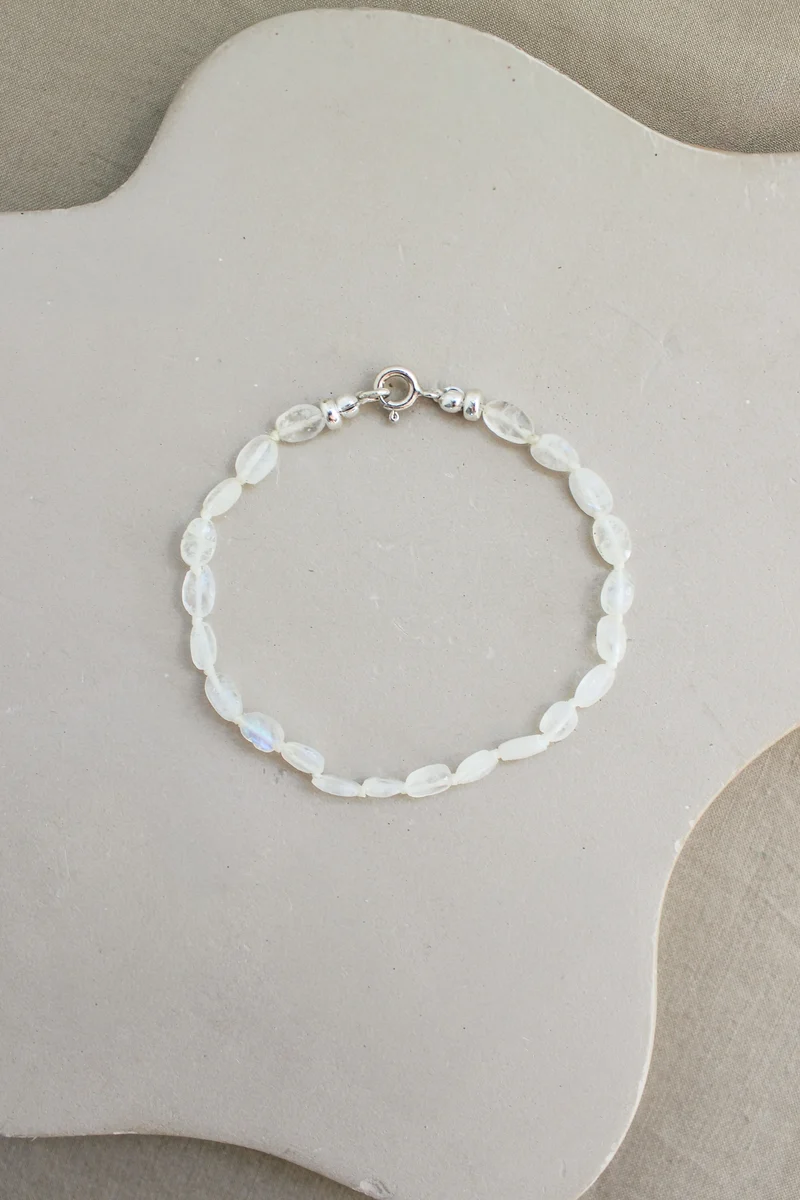 Maansteen armband 'Elin'