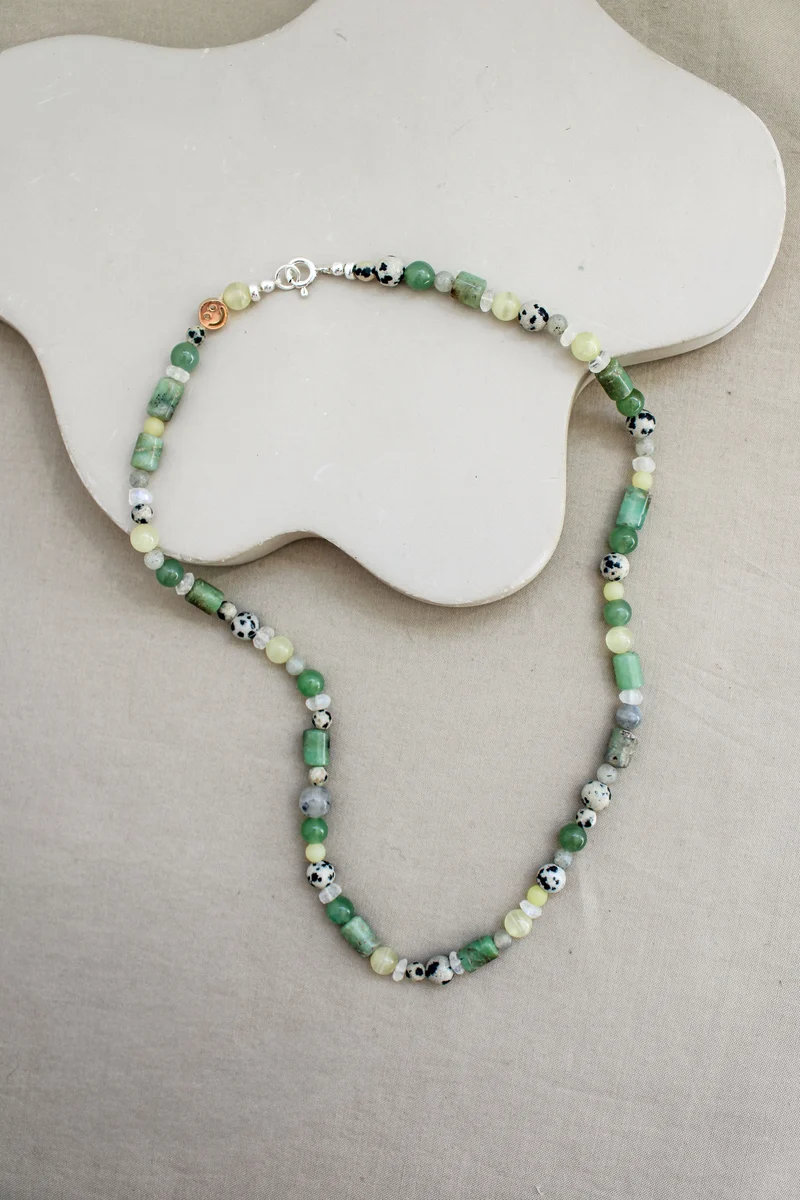 Edelsteen ketting 'Gaia'
