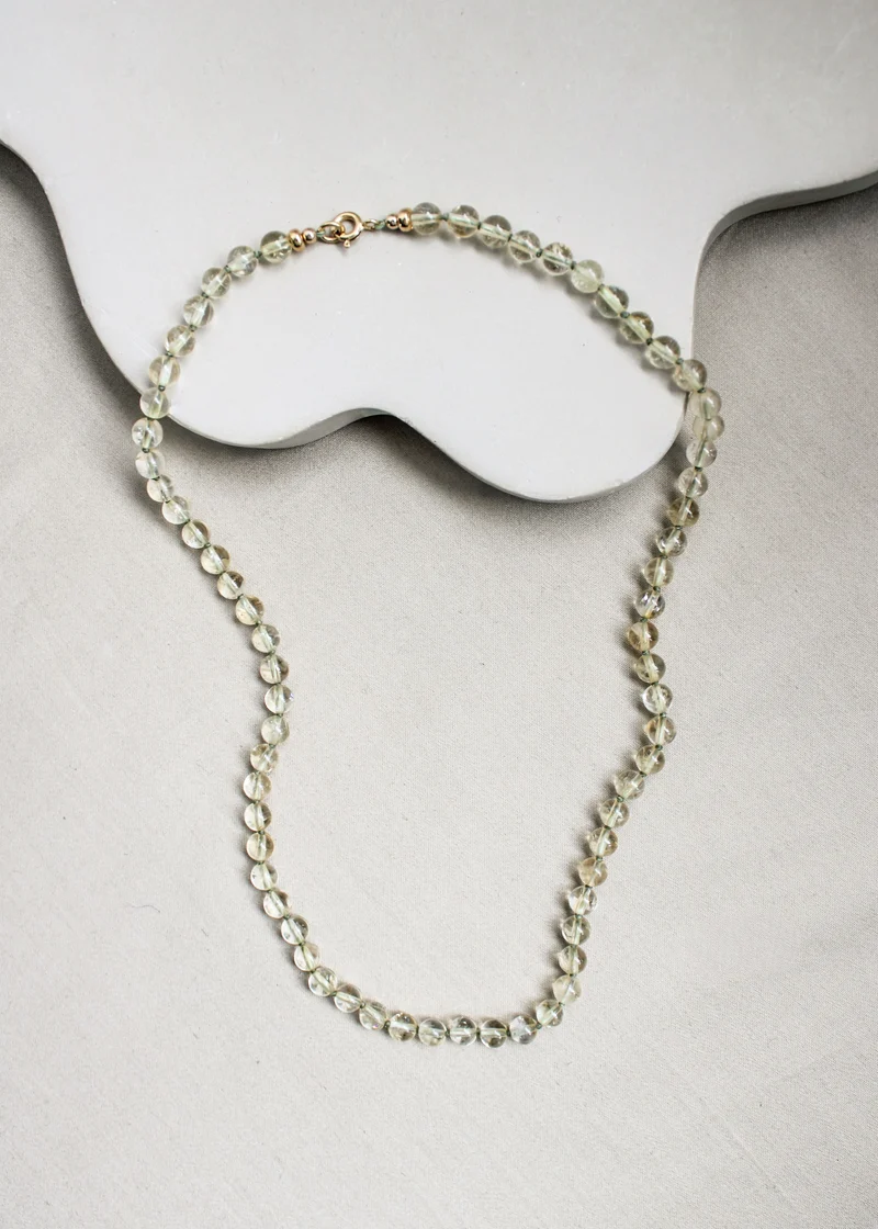 Citrien ketting 'Anne'