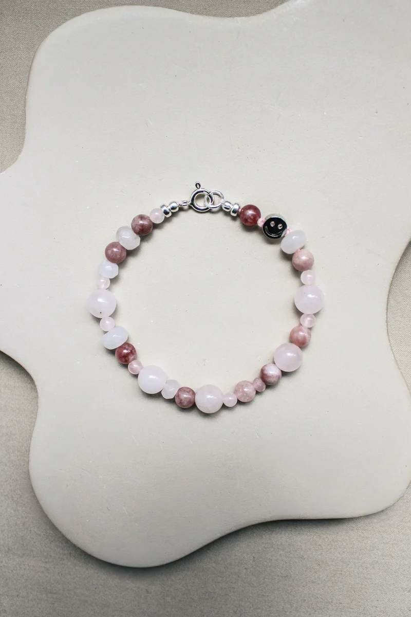 Edelsteen armband 'Odile'