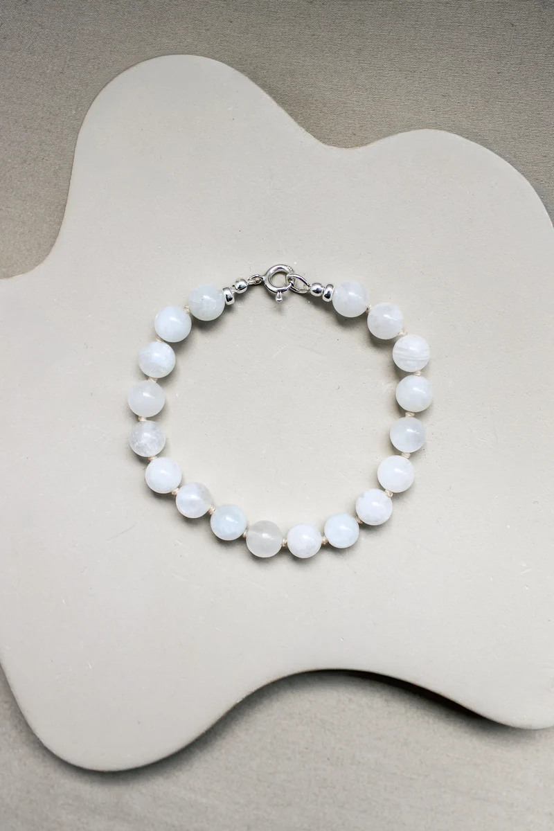 Maansteen armband 'Stella'