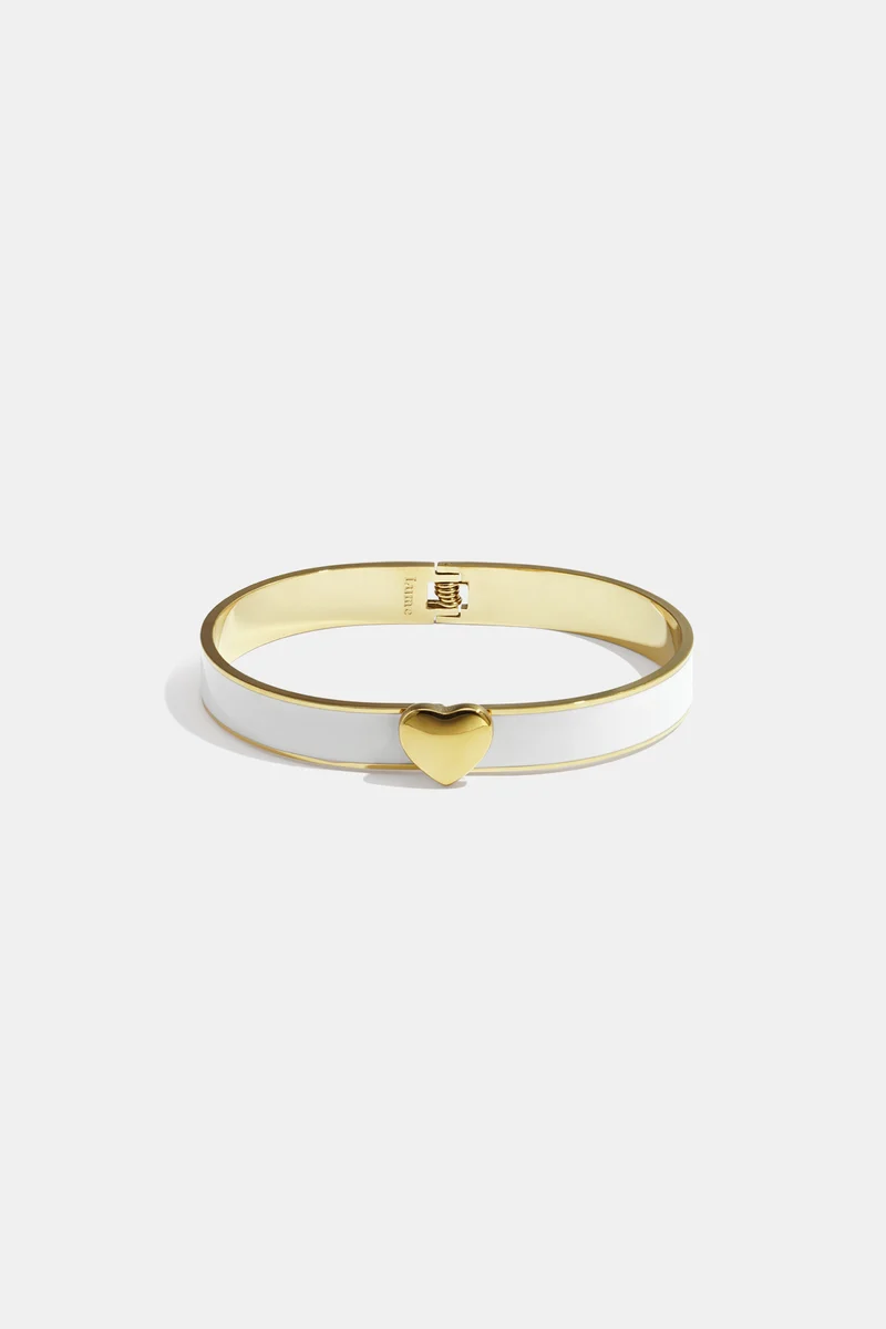 Hart bangle stainless steel