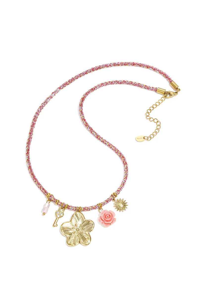 Stainless Steel Pendant necklaces Flower Bohemian Holiday/Beach Romantic Series Women