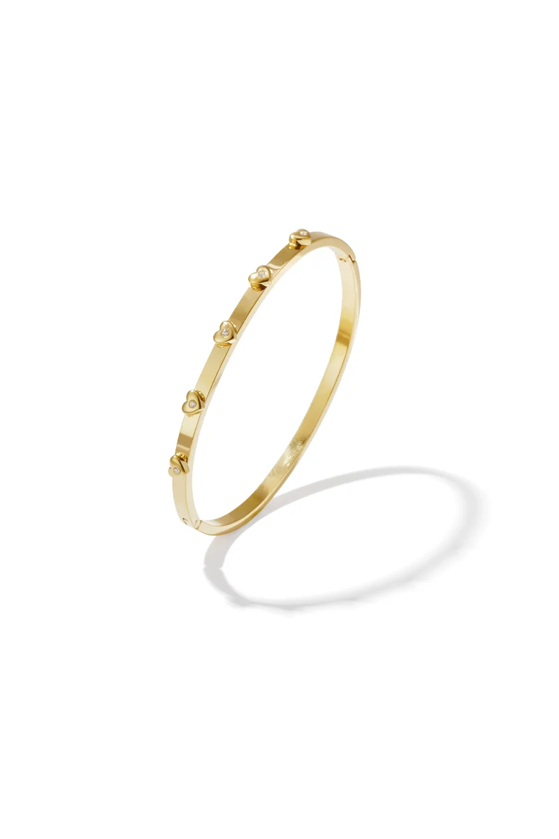 Bangle hart stainless steel