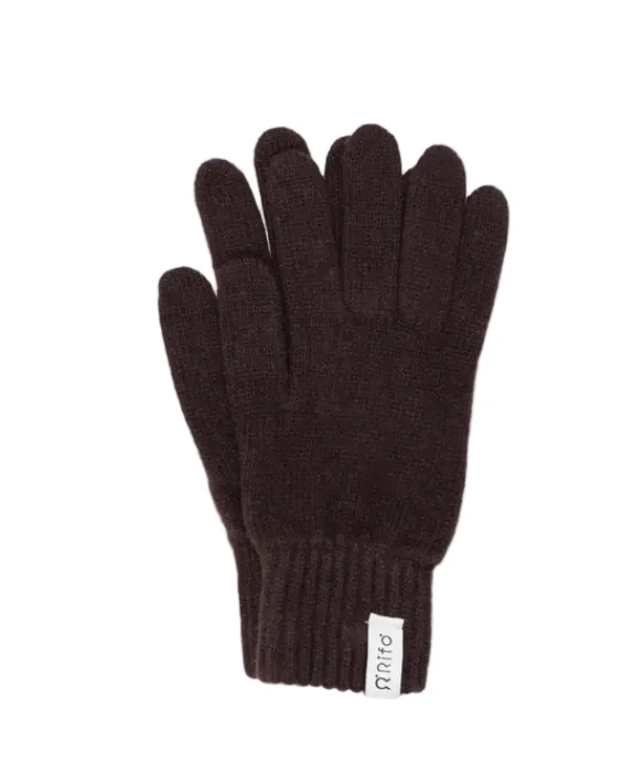 RIFO Anita gloves brown caffe women