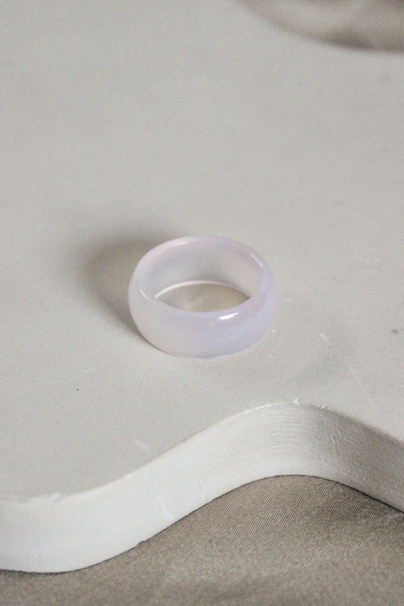 Agaat ring 'Cinta' (US 8, 18.2mm)