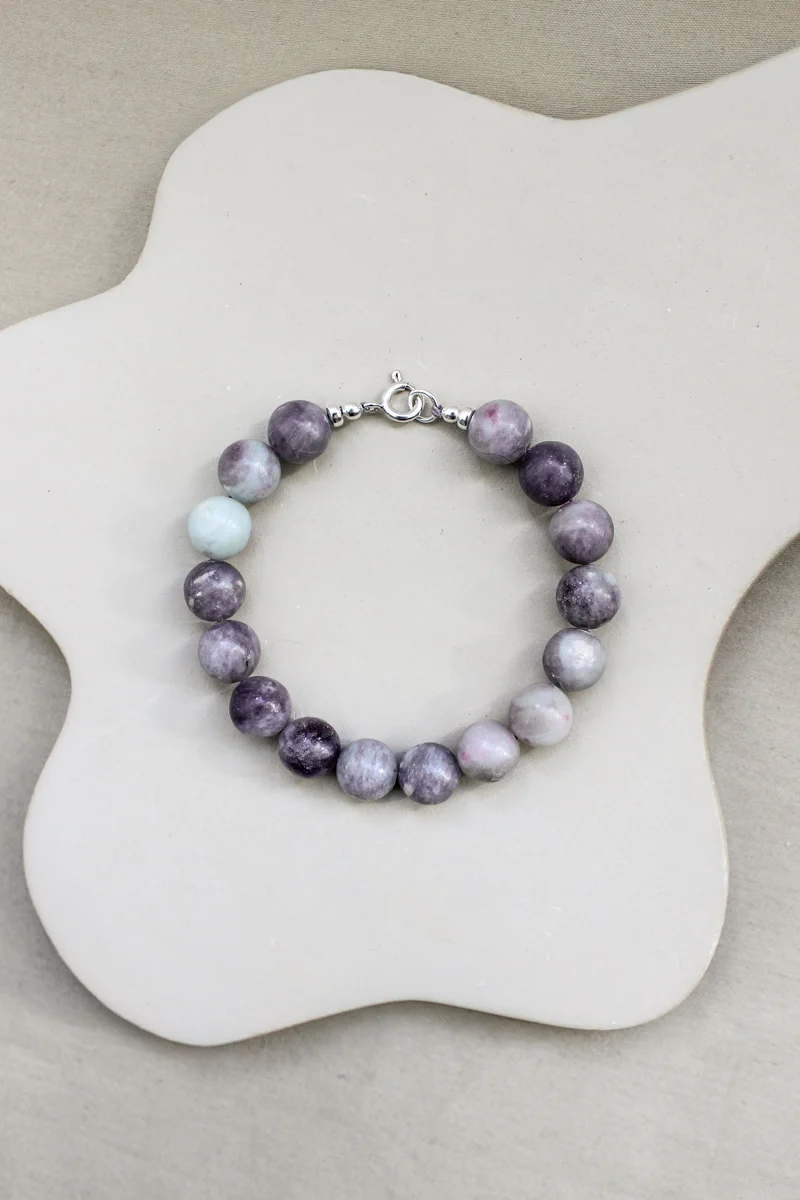 Amethist armband 'Jula'