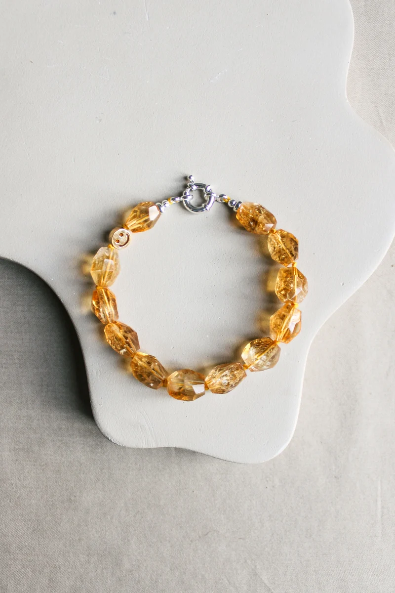 'Kyra' Citrien Armband