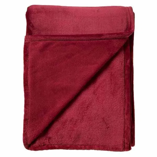 Plaid Billy merlot 200x150cm