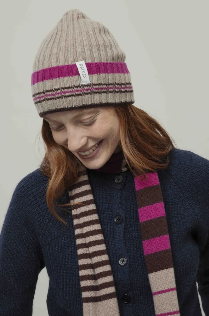 RIFO Mira beanie beige unisex