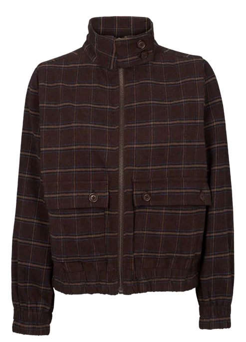 BASIC APPAREL Misa zip jacket BA445-01 t chicory coffee women