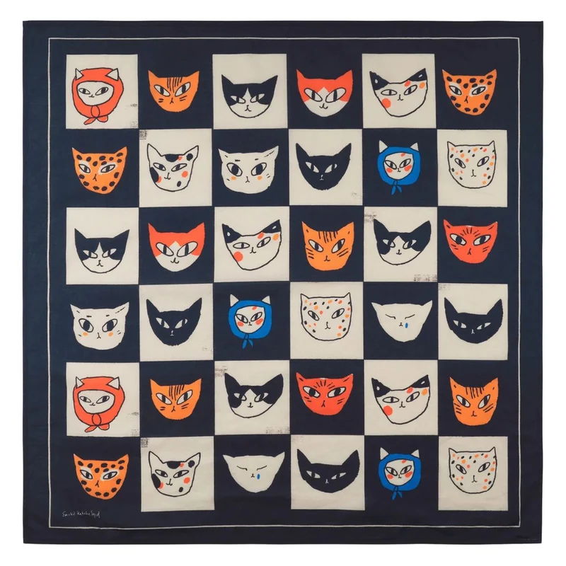 DEDICATED Kullavik cat bingo scarf unisex