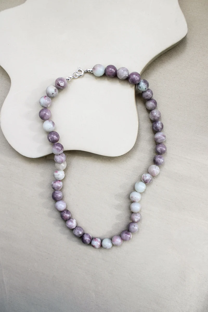 Amethist ketting 'Jula'