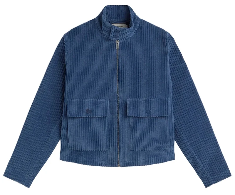 THINKING MU Delia jacket delft blue women
