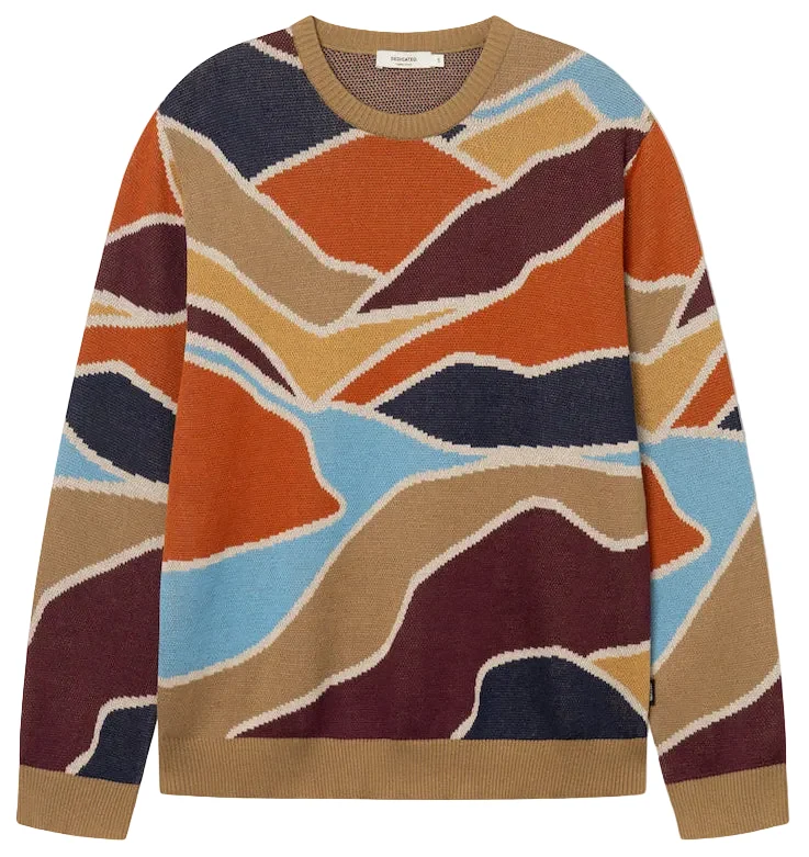 DEDICATED Mora patch valley jumper multicolour men