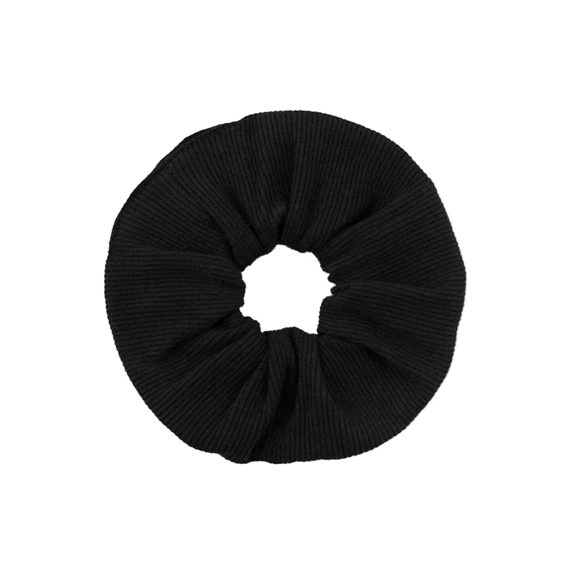 DEDICATED Rib scrunchie black women