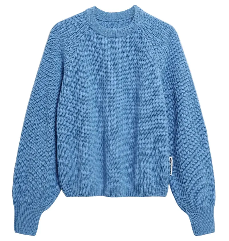 ARMEDANGELS Rib knit jumper skylight women
