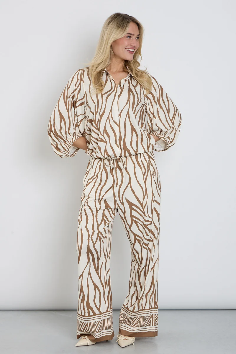 Broek Met Print C206-P077