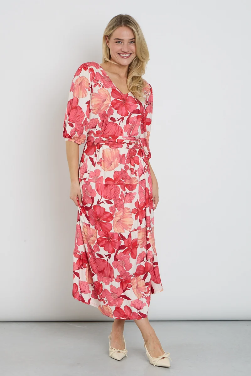 Jurk Maxi Met Design C114-P123