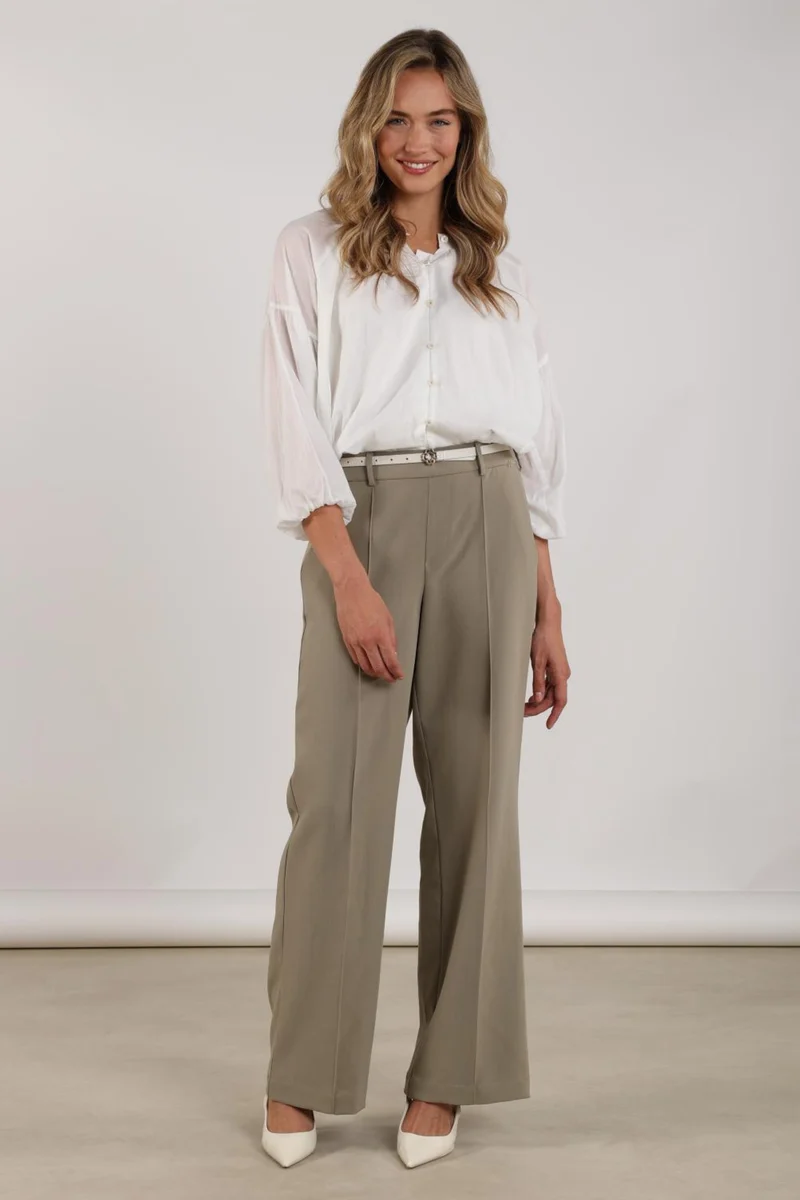 Broek Jill Army NKS09068