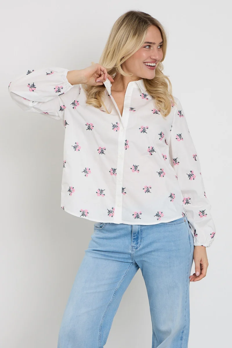 Blouse Fqleila Star Offwhite Wild Orchid 207433
