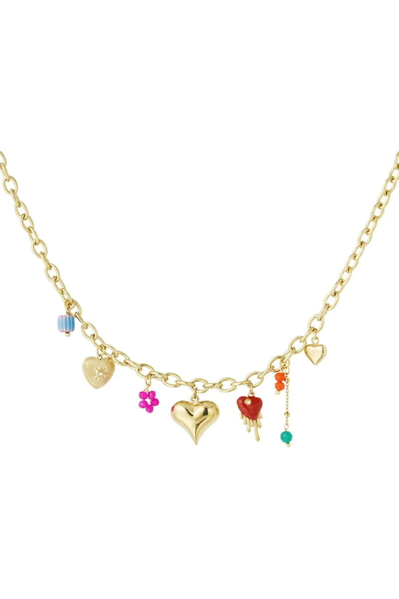 Bedel ketting glow stainless steel