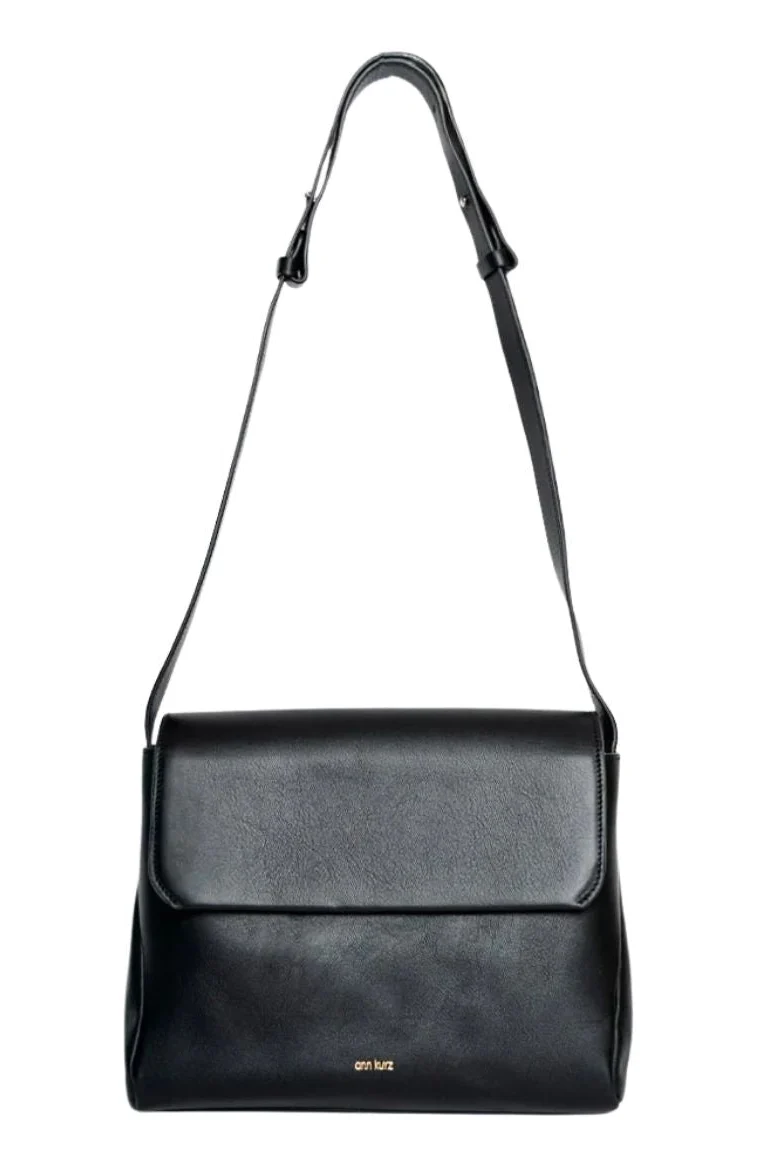 ANN KURZ The one crossbody bag nappa black women