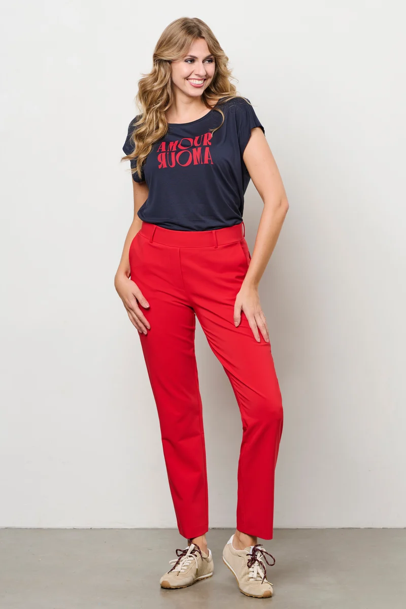 Broek Posie Red PA423