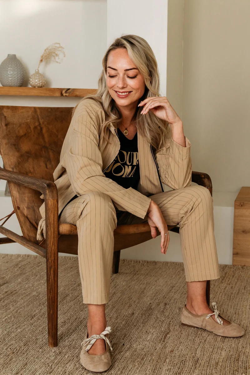 Travel Jacket Paiva Stripe Sunset JA156