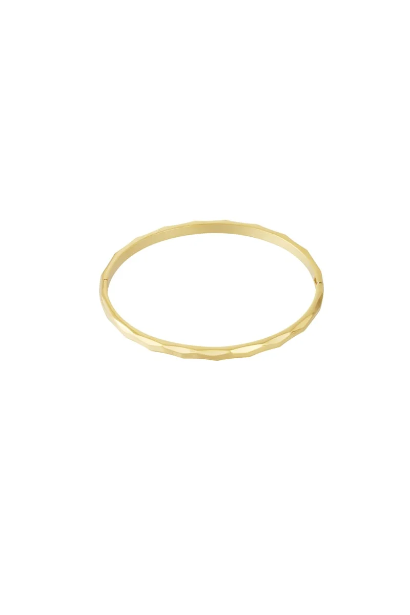 Bangle motief stainless steel