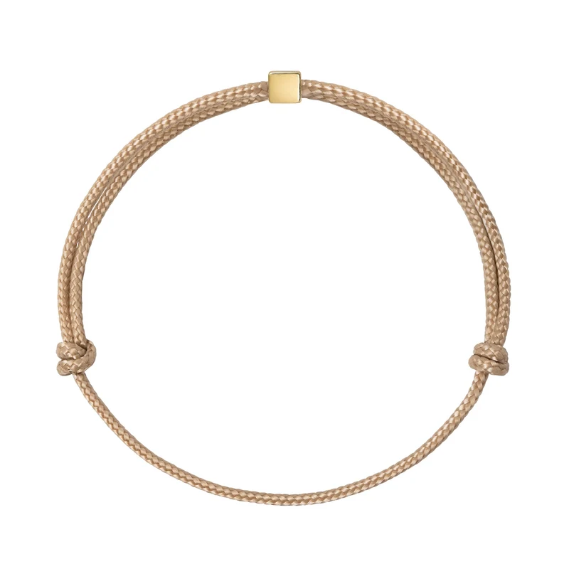 Solid as a Block - 14KT goud - beige